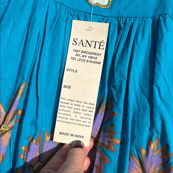 SANTÉ made in India elephant dress - Picture 5 of 6